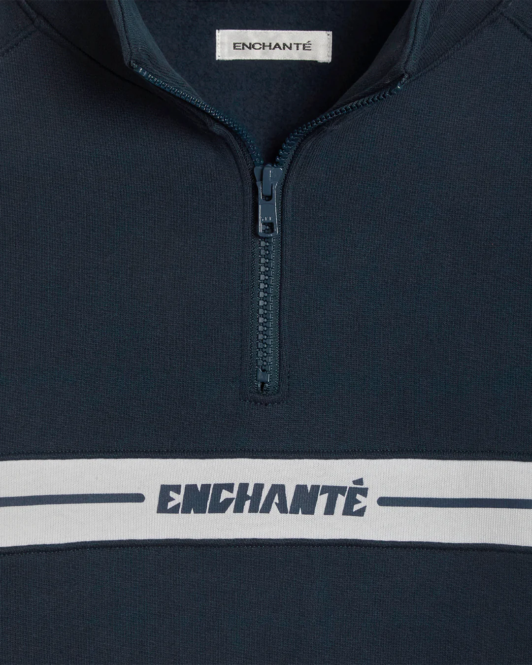 Women's 1/4 Zip Sweatshirt | Navy - Image 3